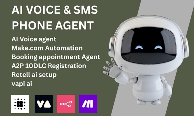 do ai voice calling agents using retell ai, vapi with n8n, make com, twilio IVR