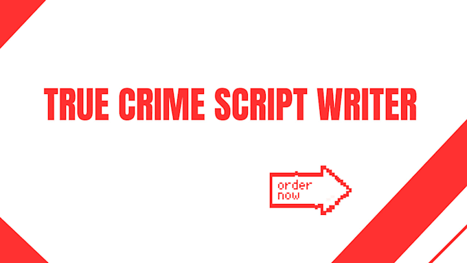 write your true crime script for your youtube channel