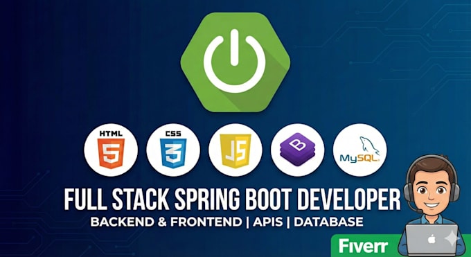 develop secure rest apis and projects using java spring boot