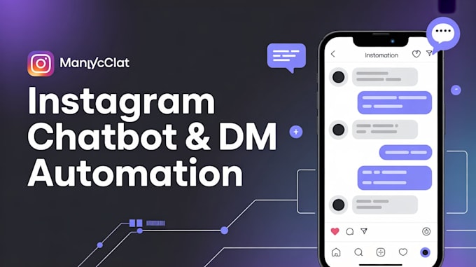 Create manychat instagram chatbot and dm automation for your business ...