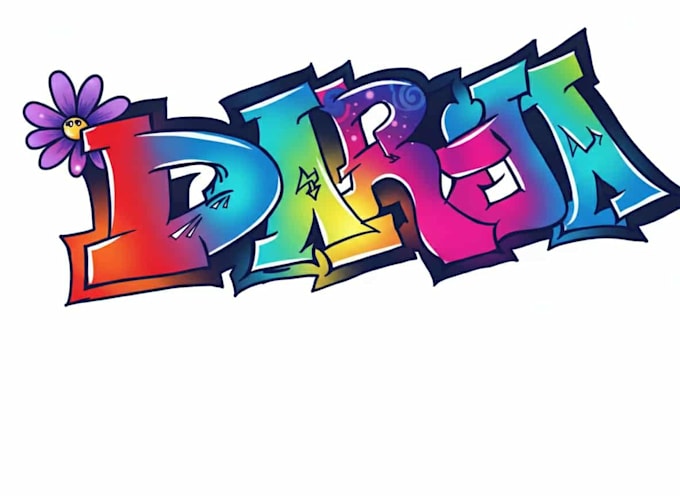 creat a professional graffiti names tag or lettering design
