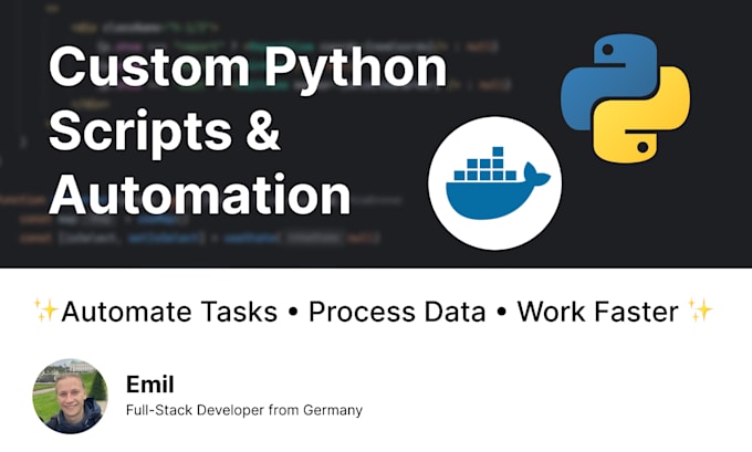 create custom python scripts and automations