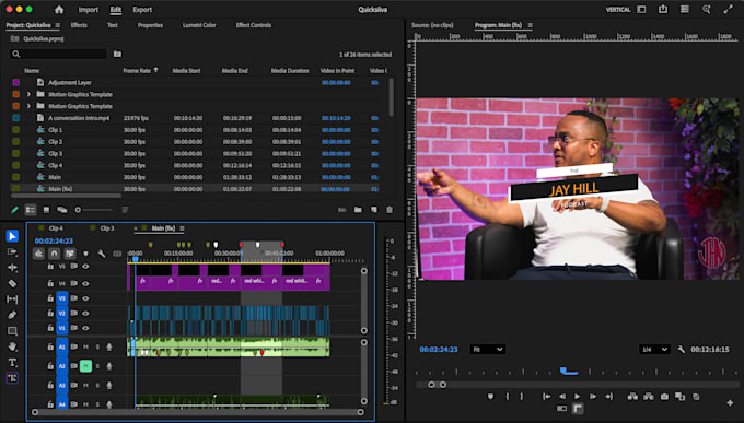 edit podcast clips into youtube shorts, tiktoks and reels