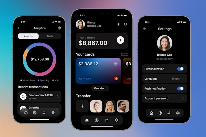 build fintech app loan app neobank app crypto wallet app banking app