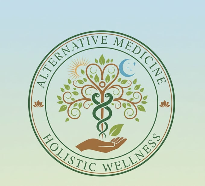design a unique alternative medicine logo for your brand