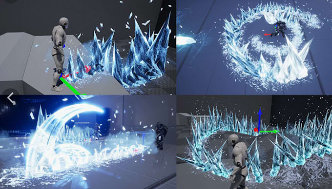 create professional unity vfx, shader graph, vfx graph, and custom game shaders