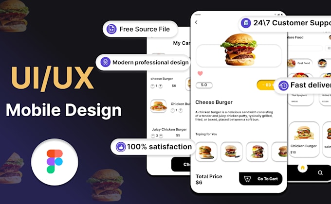 design clean modern UI UX for app website and dashboard in figma