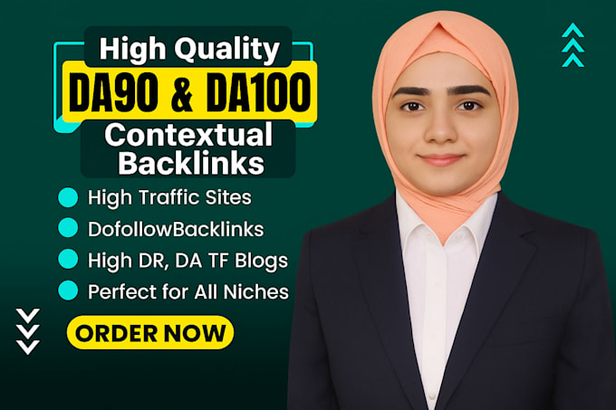 create high authority da 90 contextual dofollow SEO backlinks