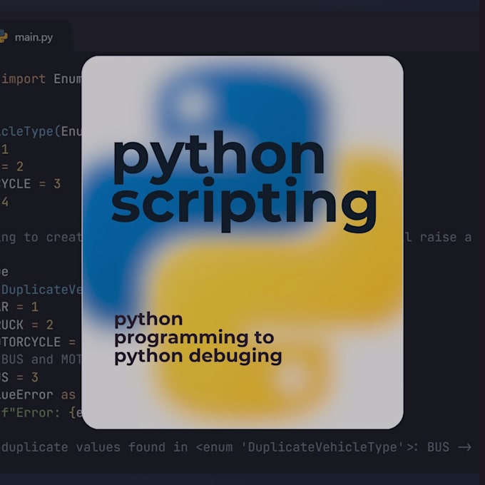 develop python scripts, applications, and automation