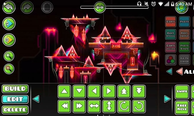 Decorate geometry dash level, gd deco with song by Tomi_kraft | Fiverr