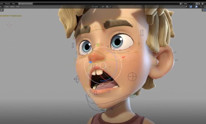 Cc5 Rig Rig de modelos 3d, rig de personagens 3d, iclone 8, cc4, cc5, rig ...