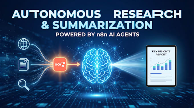 build a custom autonomous ai research agent in n8n