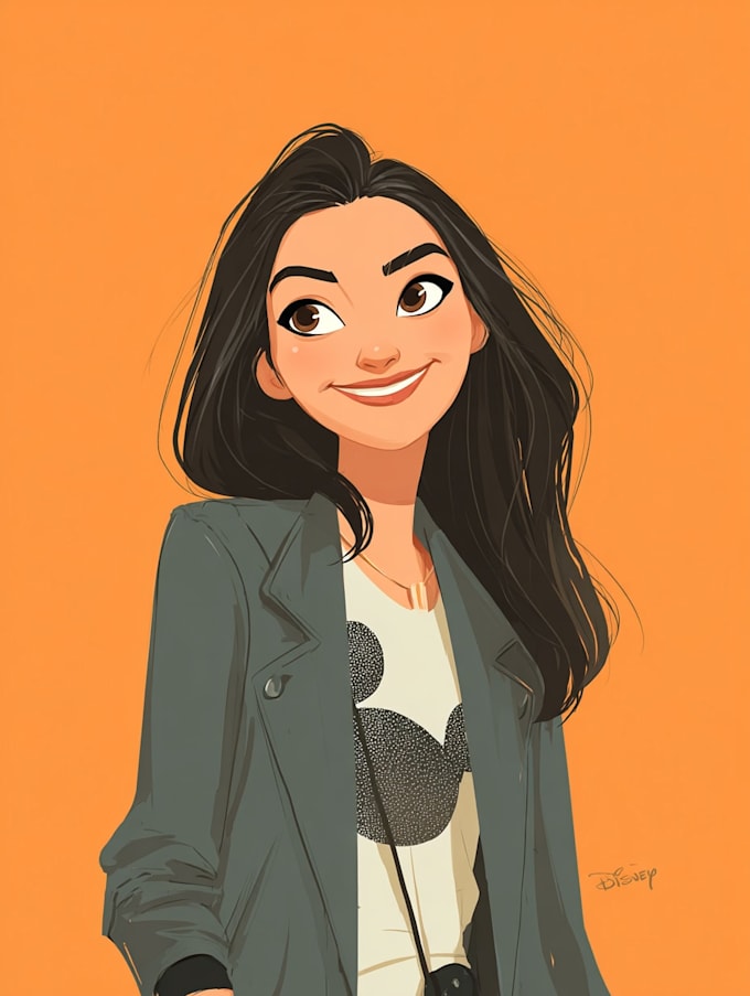 make your disney cartoon character