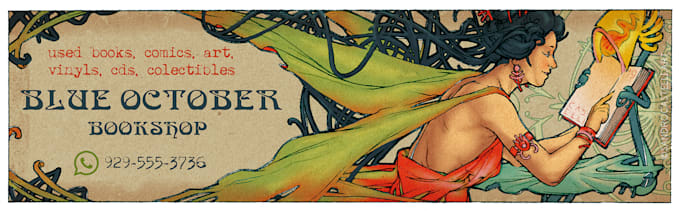 illustrate an exclusive bookmark for you