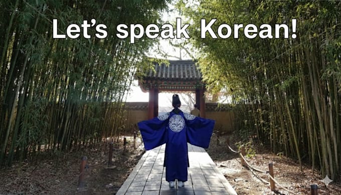 be your korean friend and teacher