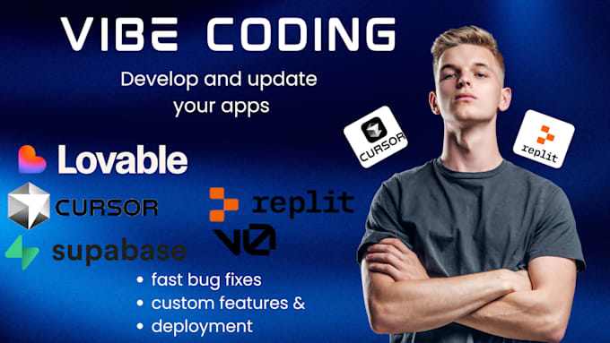 develop, modify, or fix apps built with vibe coding, replit, lovable ai,