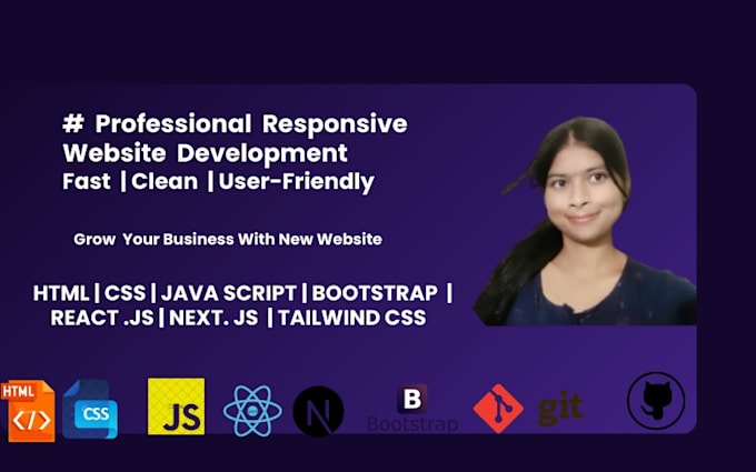 create a modern react website