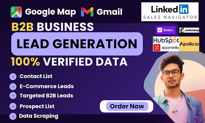 do b2b lead generation, targeted leads, prospect email lists, linkedin leads
