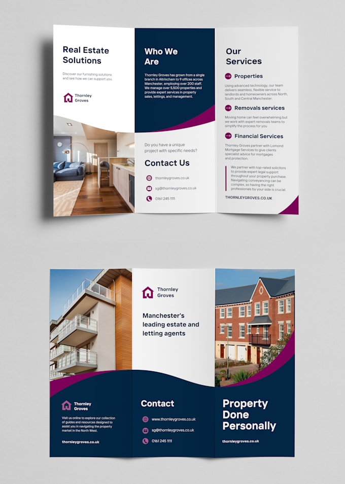 Design a brochure in indesign or canva by Jaygray342 | Fiverr