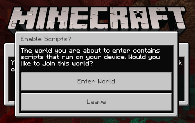 make minecraft bedrock scripting for you
