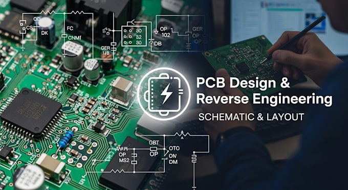 Design, redesign pcb electronics devices, reverse engineer, pcb layout ...