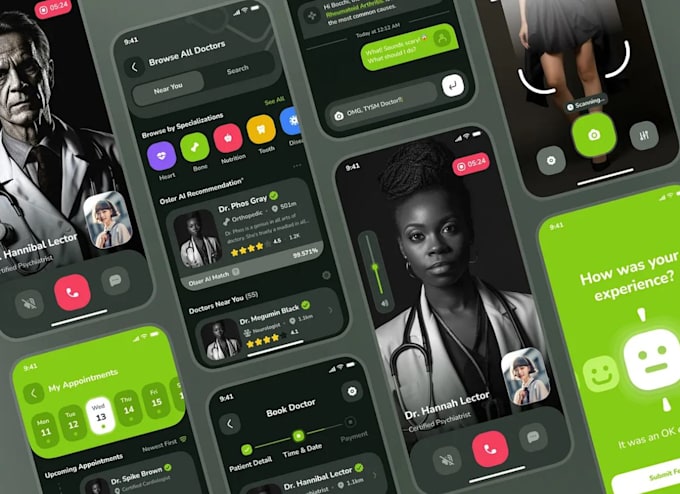 Build ai telemedicine app healthcare app dental medical mobile app by ...