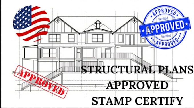 Provide pe stamp review architectural drawings for city permit approval ...