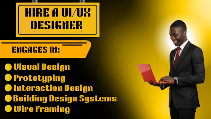 design professional ui ux for your website or mobile app