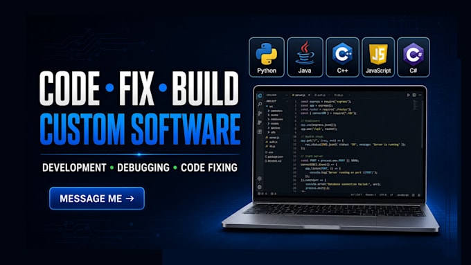 do python, java, cpp, csharp projects and game development