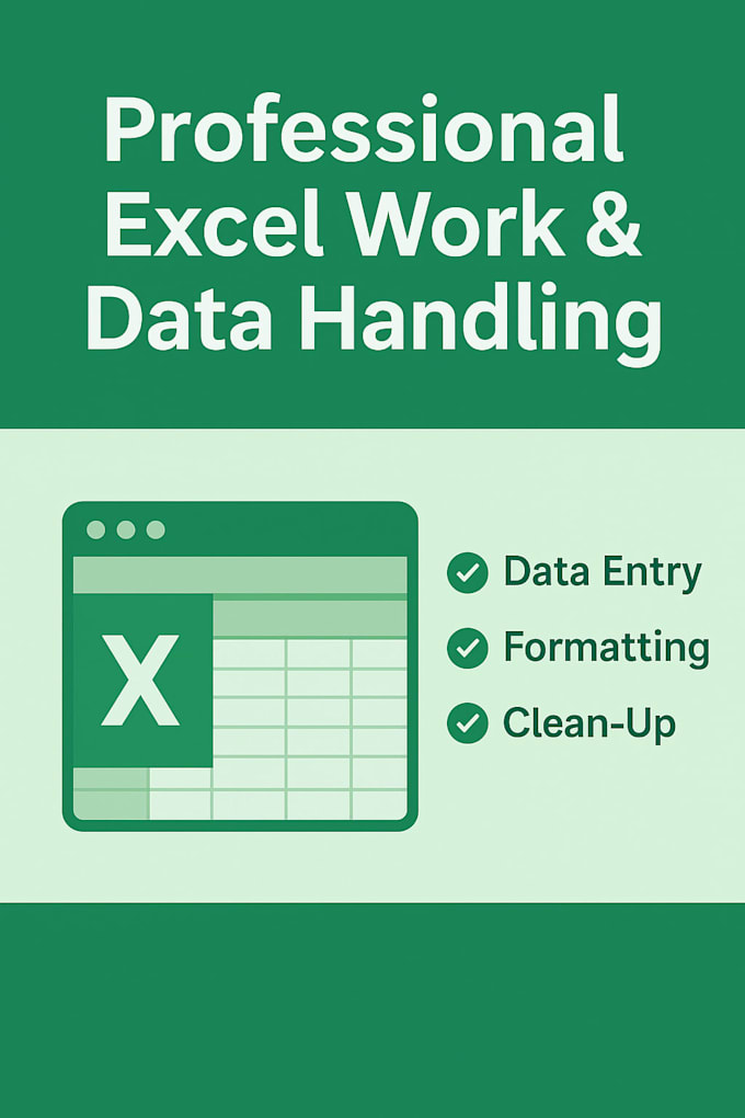 do microsoft excel data cleaning, analysis, visualization