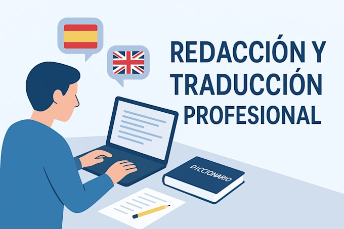 redacción, traducción, presentaciones y asistencia virtual