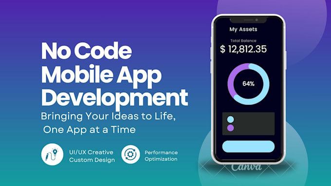 Build no code app using adalo, glide, bubble io, mvp app development by ...