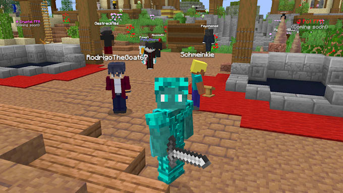 teach you minecraft sword,axt,mace and crystal pvp