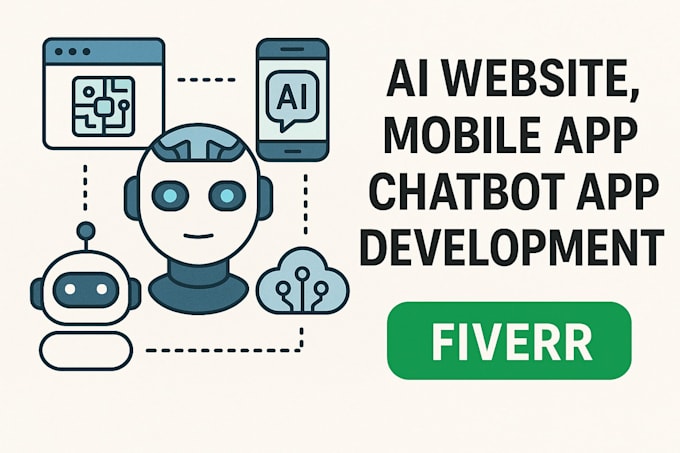 do ai website, mobile app, chatbot app development, ai agent