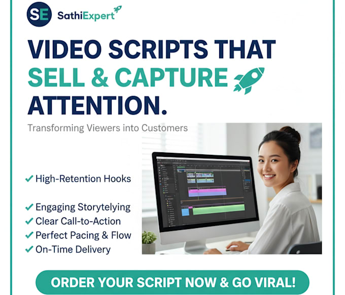 write a professional video script