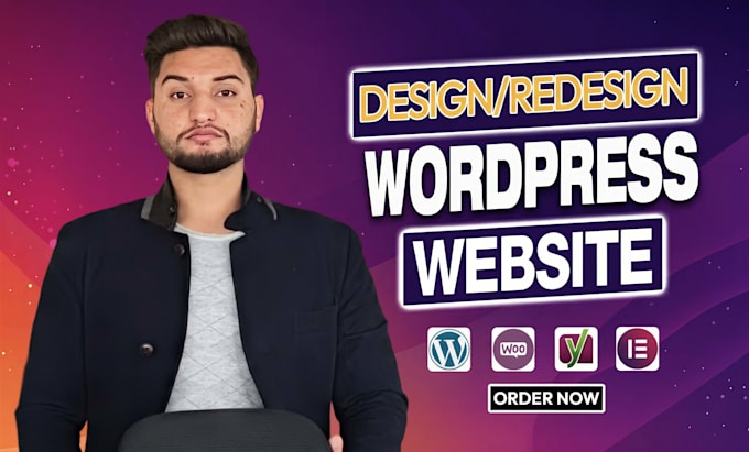 design, redesign, or fix a wordpress website