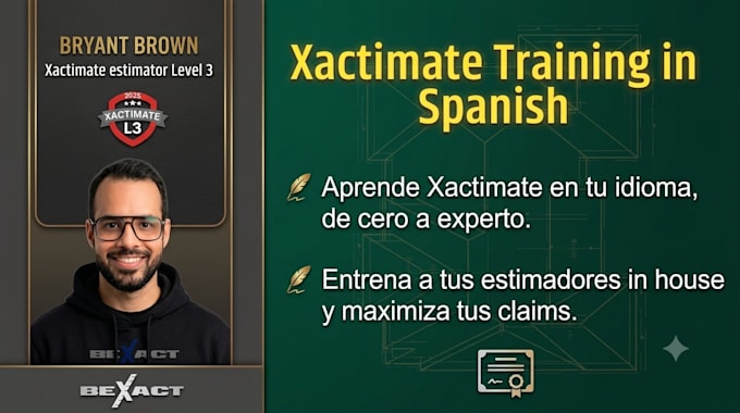 teach you xactimate in spanish