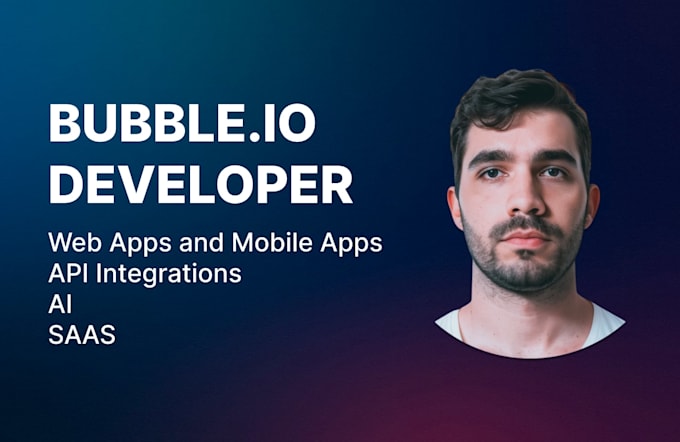 build nocode bubble web or mobile app ai