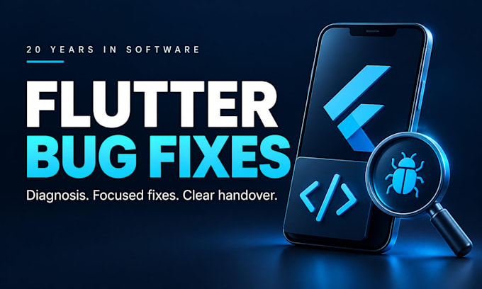 troubleshoot and fix flutter mobile app bugs