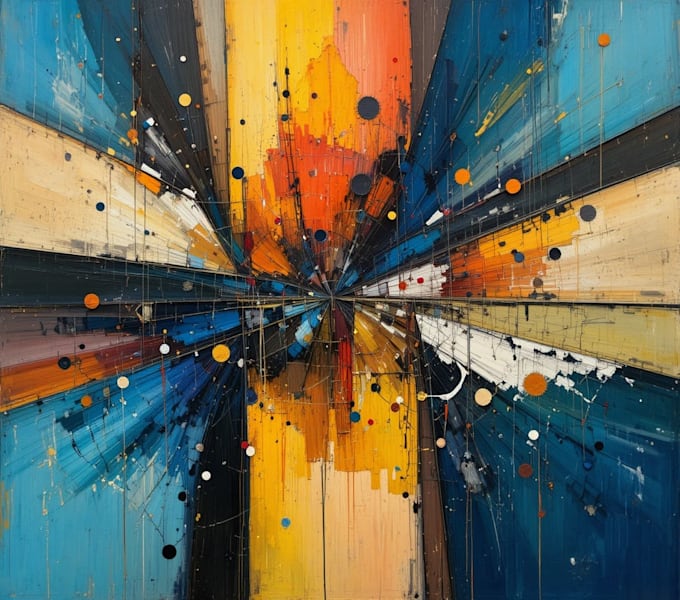 design perfect boho style unique abstract art