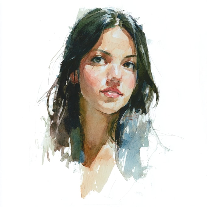 paint a watercolor portrait