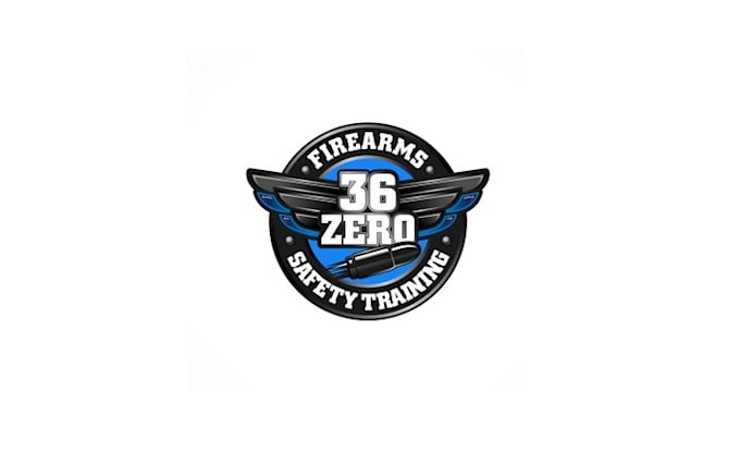 design sustainability firearms safety training logo