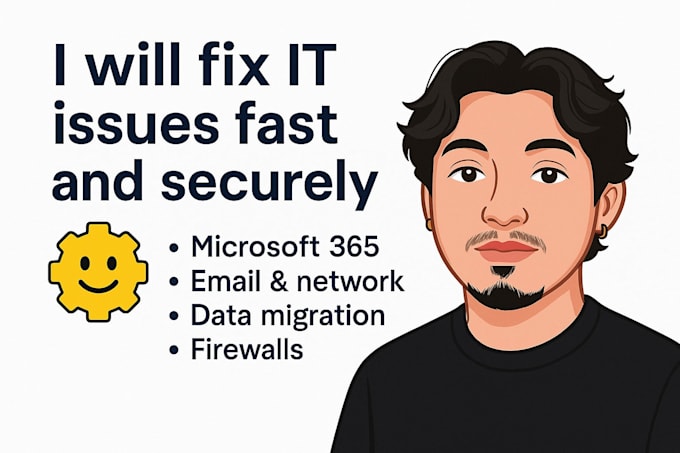 Fix any tech issues you have, small or big by Jose36126 | Fiverr