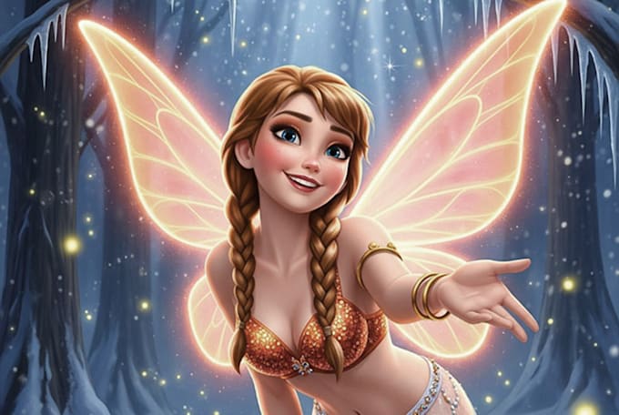 draw a fairy tale illustrations