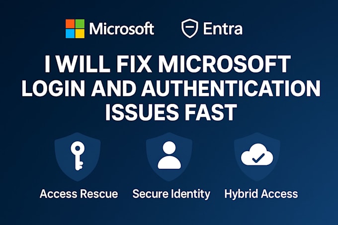 fix microsoft 365 login and authentication issues