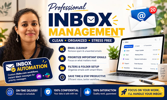 manage, organize and automate your gmail or outlook inbox