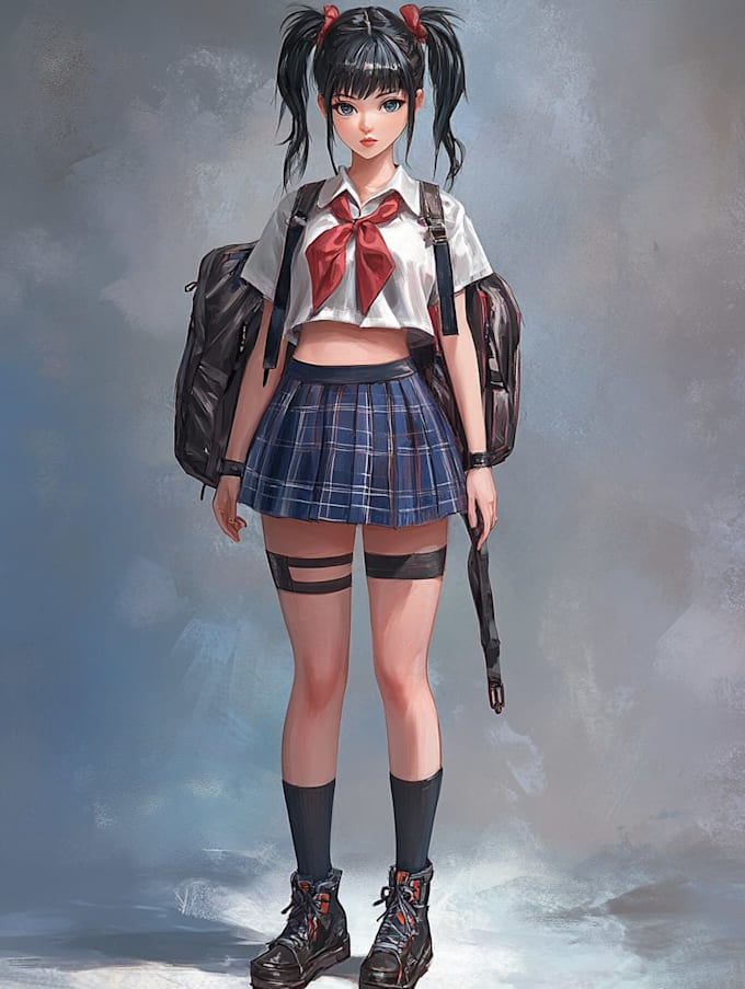 design a anime character