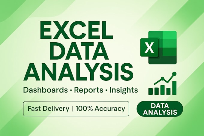 do advanced excel data analysis, reports and summary