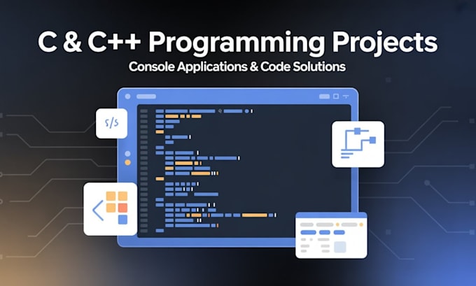 do c and cpp programming projects and console applications