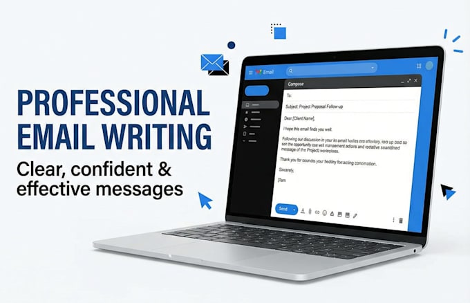 write clear, professional emails and messages